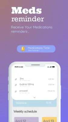 Meds Reminder android App screenshot 0