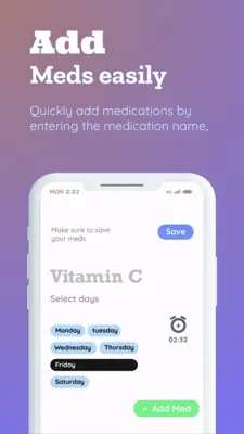 Meds Reminder android App screenshot 3